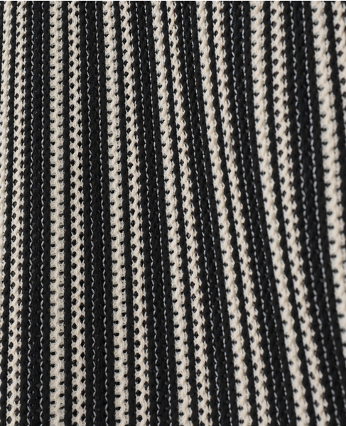 Knitting Stripe Shirt 詳細画像 ブルー 6