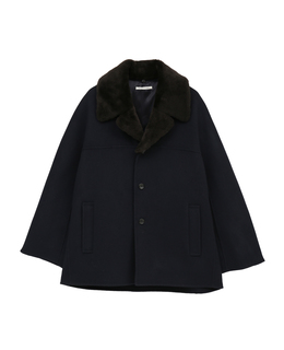 WOOL DOUBLE FACE SHORT CORT