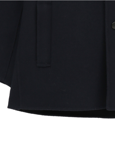 WOOL DOUBLE FACE SHORT CORT 詳細画像 ネイビー 5