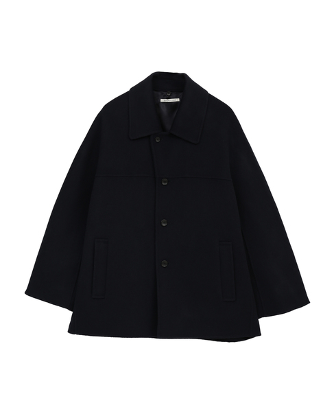 WOOL DOUBLE FACE SHORT CORT 詳細画像 ネイビー 7