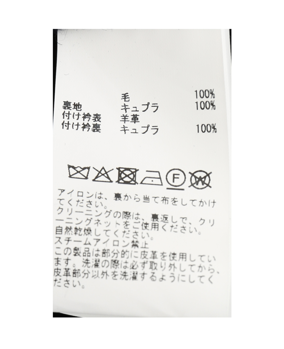 WOOL DOUBLE FACE SHORT CORT 詳細画像 ネイビー 7