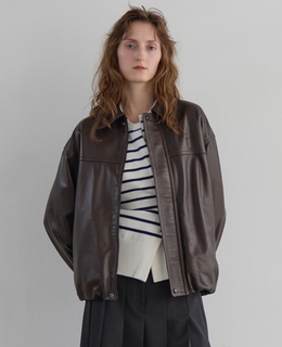 《別注》【CURRENTAGE/カレンテージ】LEATHER BLOUSON