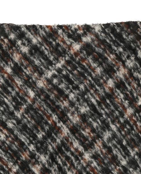 SHAGGY TWEED CHECK SKIRT 詳細画像 チェック 3