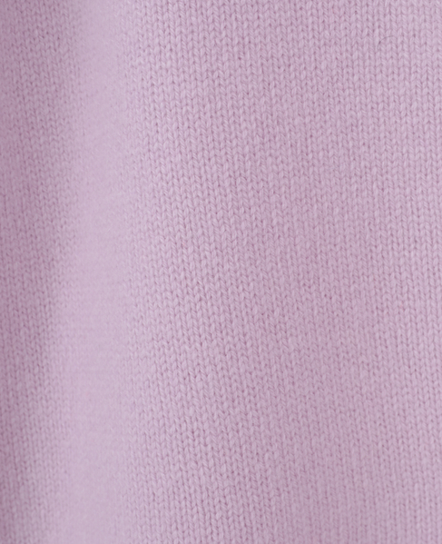 WOOL CASHMERE KEY NECK PULLOVER 詳細画像 パープル 7