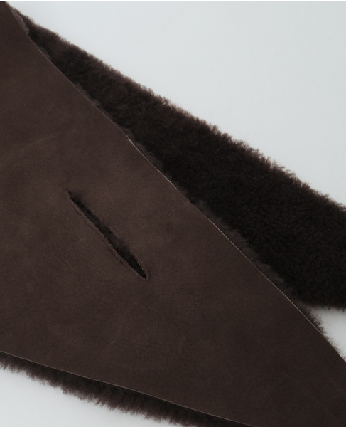 MOUTON SCARF 詳細画像 ブラウン 5