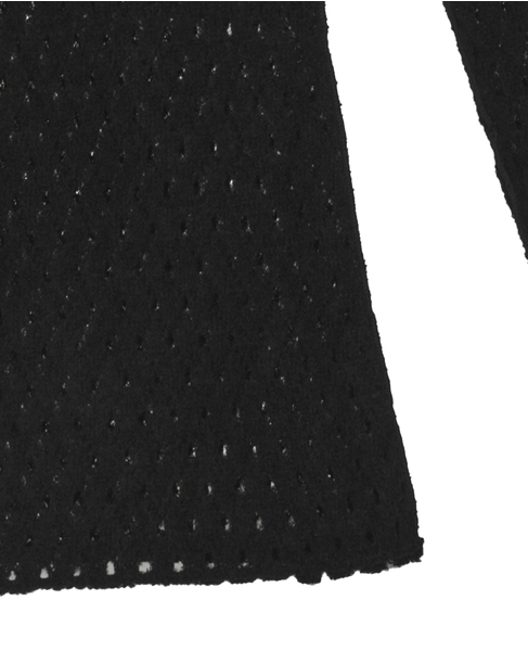 WOOL NYLON RUSSEL V-NECK PULLOVER 詳細画像 ブラック 5