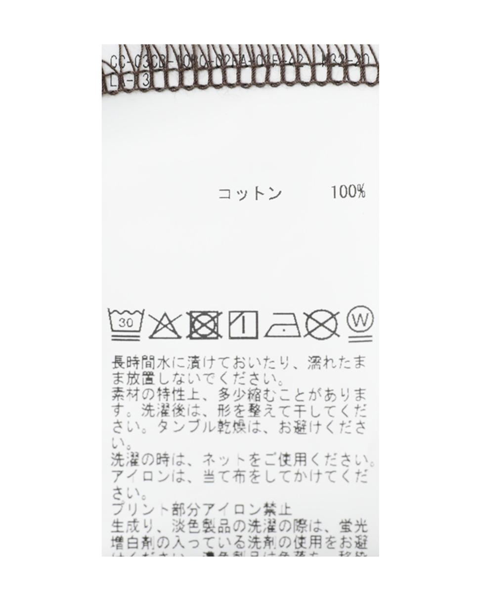 Plemiun Cotton Jersey Gather Sleeve Cut And Sew 詳細画像 ブラウン 8