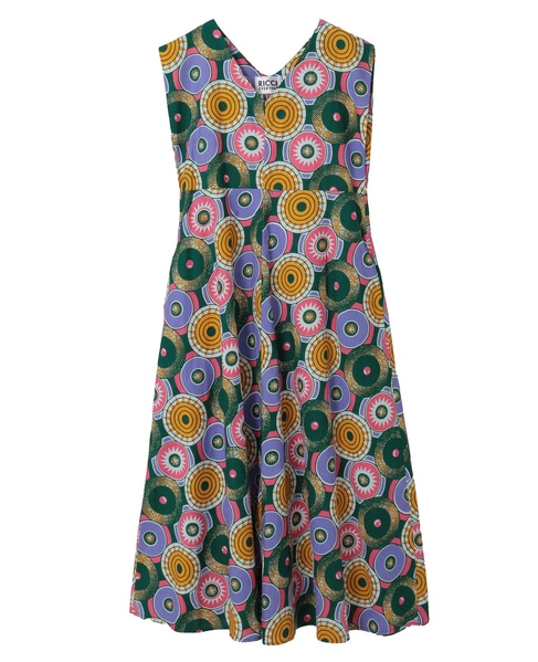 【RICCI EVERYDAY/リッチーエブリデイ】アブダビ・ワンピース 詳細画像 ブルー 1