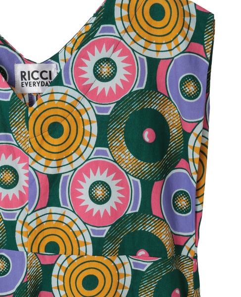 【RICCI EVERYDAY/リッチーエブリデイ】アブダビ・ワンピース 詳細画像 ブルー 5