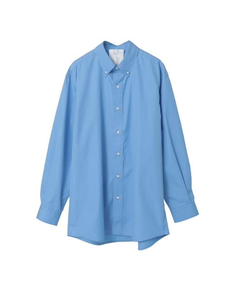 【SUSTAINABLE THINK.】 “CIRBRIC” Standard B.D Shirt 詳細画像 ブルー 1