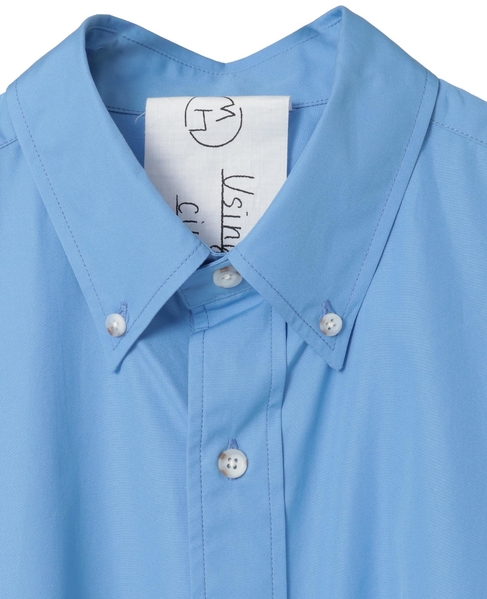 【SUSTAINABLE THINK.】 “CIRBRIC” Standard B.D Shirt 詳細画像 ブルー 3