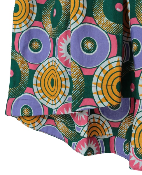 【RICCI EVERYDAY/リッチーエブリデイ】アブダビ・ギャザー・スカート 詳細画像 ブルー 2