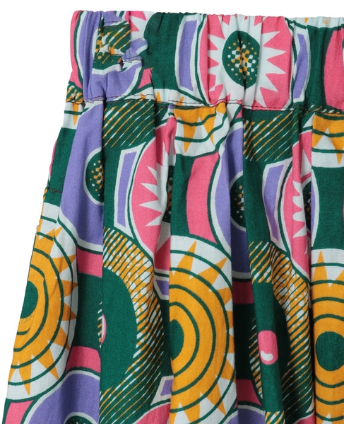 【RICCI EVERYDAY/リッチーエブリデイ】アブダビ・ギャザー・スカート 詳細画像 ブルー 5