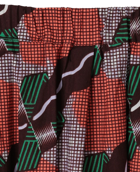 【RICCI EVERYDAY/リッチーエブリデイ】アブダビ・ギャザー・スカート 詳細画像 レッド 2