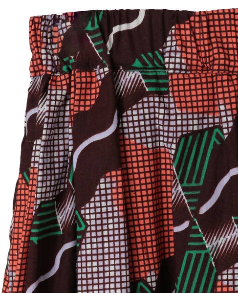 【RICCI EVERYDAY/リッチーエブリデイ】アブダビ・ギャザー・スカート 詳細画像 レッド 3