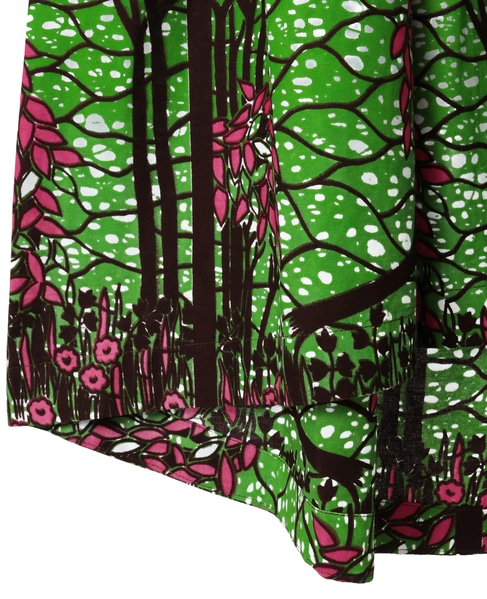 【RICCI EVERYDAY/リッチーエブリデイ】アブダビ・ギャザー・スカート 詳細画像 グリーン 3