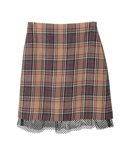 【SUSTAINABLE THINK.】“CIRBRIC” Check Skirt