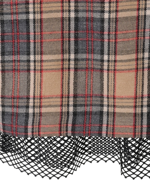 【SUSTAINABLE THINK.】“CIRBRIC” Check Skirt 詳細画像 ベージュ系その他 6