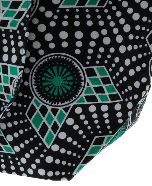 【RICCI EVERYDAY/リッチーエブリデイ】ファブリック・ブックトート 詳細画像 グリーン 5