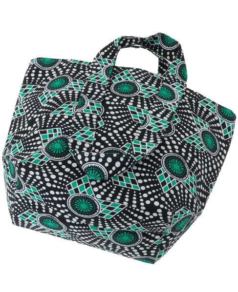 【RICCI EVERYDAY/リッチーエブリデイ】ファブリック・ブックトート 詳細画像 グリーン 6