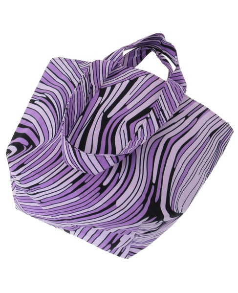 【RICCI EVERYDAY/リッチーエブリデイ】ファブリック・ブックトート 詳細画像 パープル 7