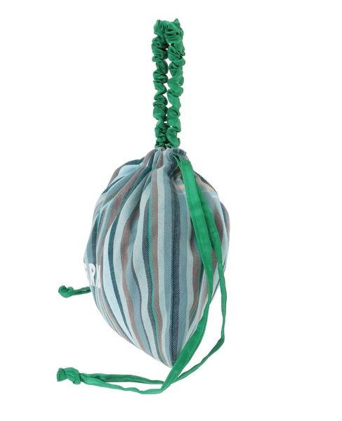 【RICCI EVERYDAY/リッチーエブリデイ】ワンハンドル・巾着 詳細画像 グリーン 3