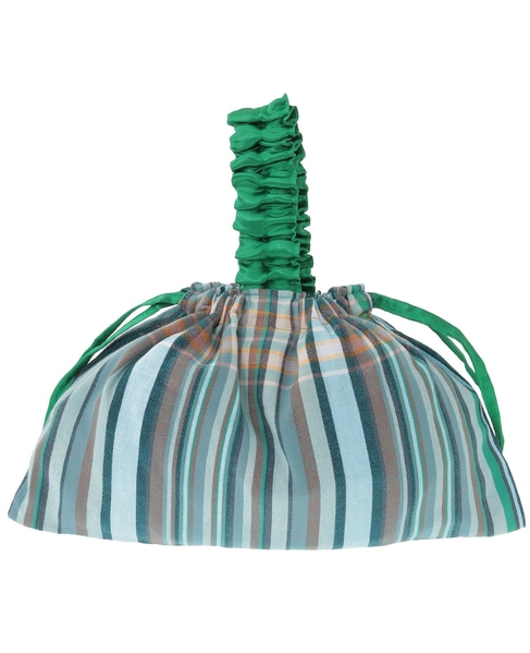 【RICCI EVERYDAY/リッチーエブリデイ】ワンハンドル・巾着 詳細画像 グリーン 4