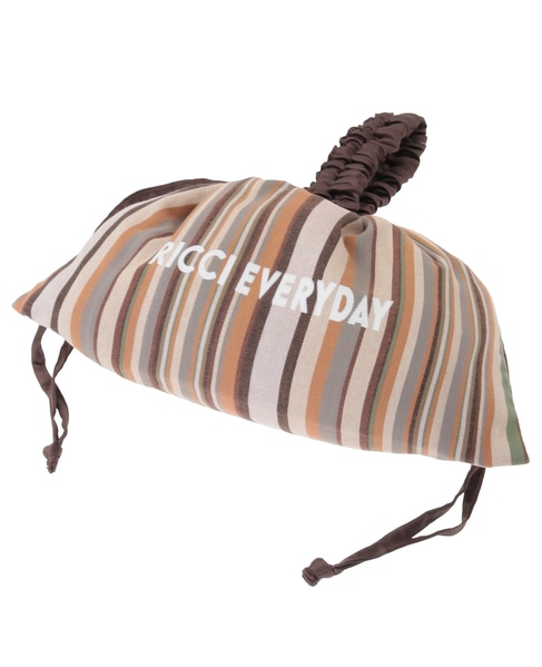 【RICCI EVERYDAY/リッチーエブリデイ】ワンハンドル・巾着 詳細画像 ブラウン 5