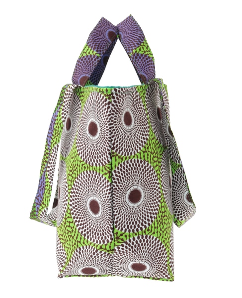 【RICCI EVERYDAY/リッチーエブリデイ】ファブリック・ブックトート 詳細画像 グリーン 2