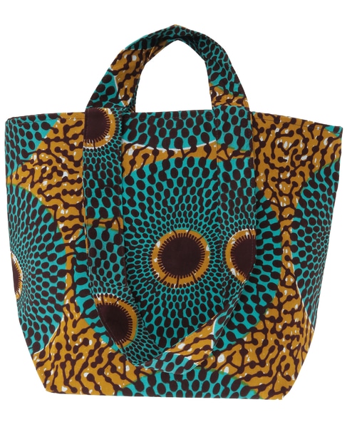 【RICCI EVERYDAY/リッチーエブリデイ】ファブリック・ブックトート 詳細画像 グリーン 1