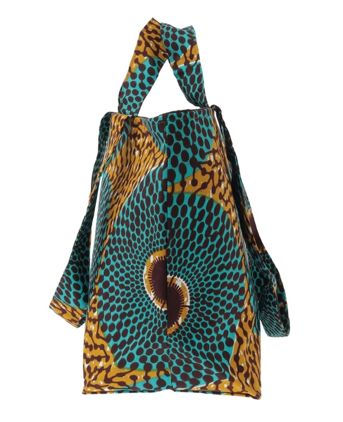 【RICCI EVERYDAY/リッチーエブリデイ】ファブリック・ブックトート 詳細画像 グリーン 2