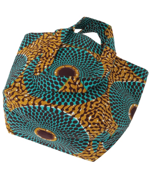 【RICCI EVERYDAY/リッチーエブリデイ】ファブリック・ブックトート 詳細画像 グリーン 5