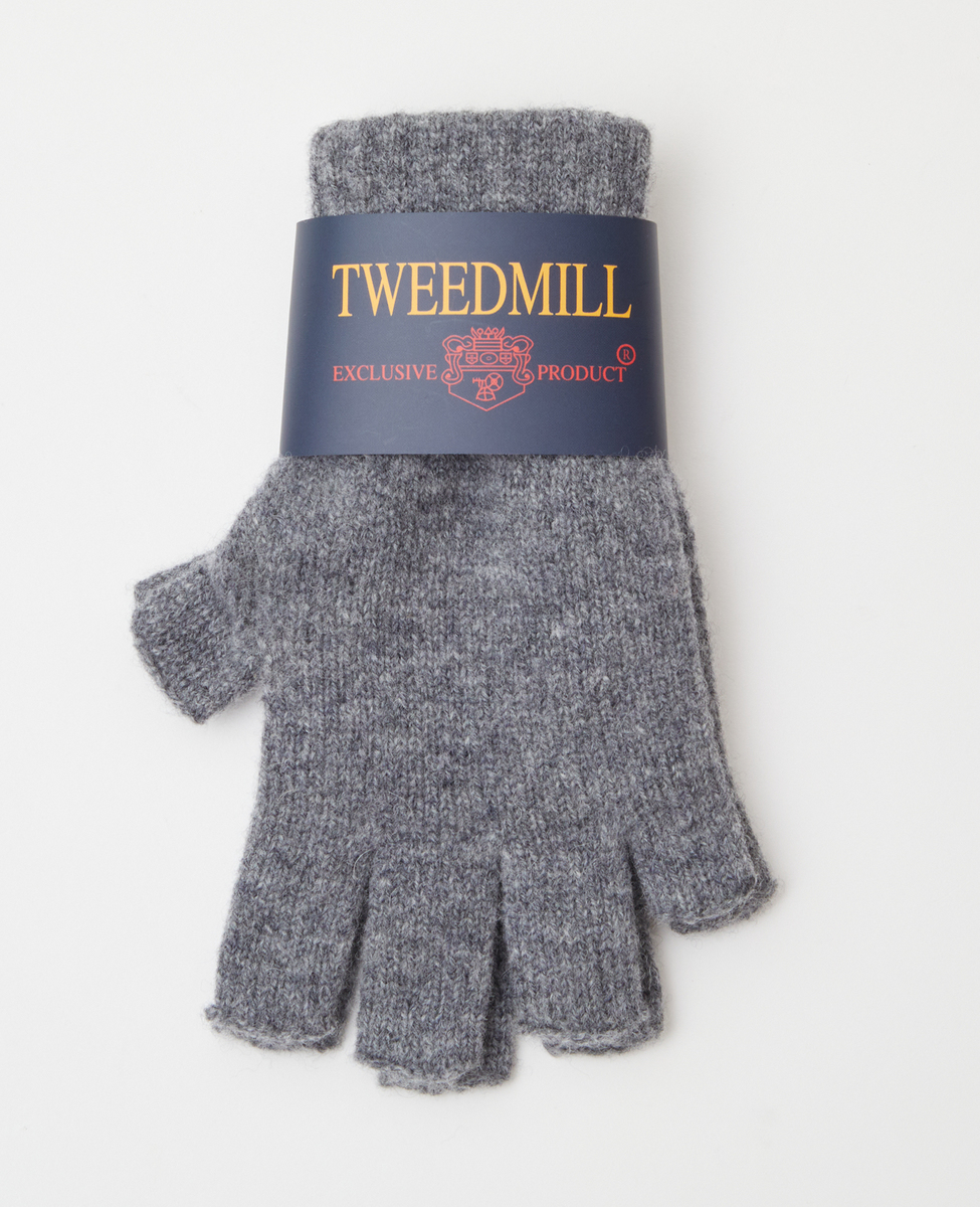 TWEEDMILL/ツイードミル】フィンガーレスニットグローブ｜MELROSE