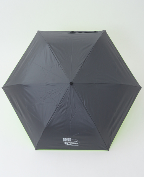【Traditional Weather Wear】LIGHT WEIGHT UMBRELLA NEON  晴雨兼用　折り畳み傘 詳細画像 グレー 2