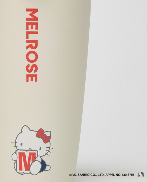 【メルローズ50周年限定】Hello Kitty×MiiR×MELROSEトリプルコラボタンブラー 詳細画像 アイボリー 3