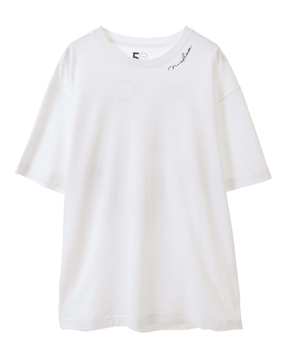 【メルローズ50周年限定】ロゴプリントTシャツ 詳細画像 ホワイト 2