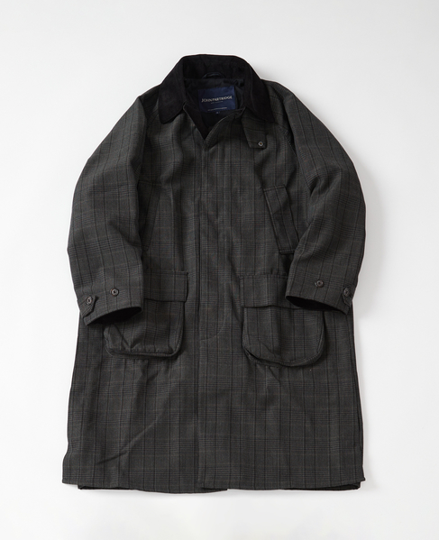 【JOHN PARTRIDGE/ジョンパートリッジ】6oz Wax BALMACAAN COAT 詳細画像 NAVY 13