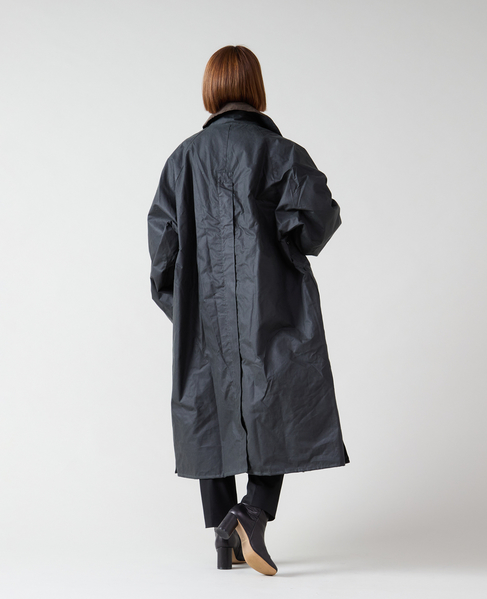 【JOHN PARTRIDGE/ジョンパートリッジ】6oz Wax BALMACAAN COAT 詳細画像 NAVY 22