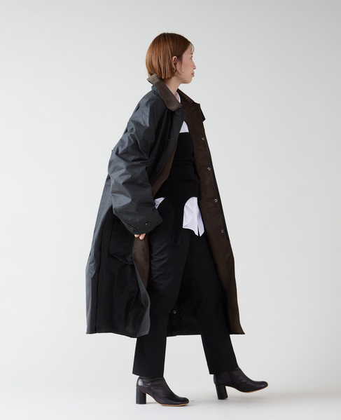 【JOHN PARTRIDGE/ジョンパートリッジ】6oz Wax BALMACAAN COAT 詳細画像 NAVY 24