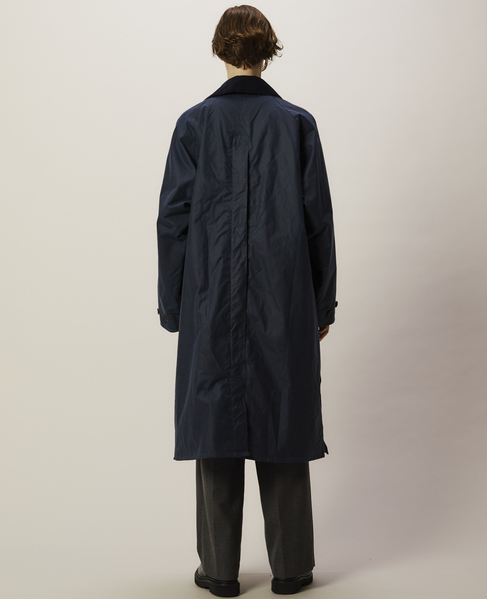 【JOHN PARTRIDGE/ジョンパートリッジ】6oz Wax BALMACAAN COAT 詳細画像 NAVY 4