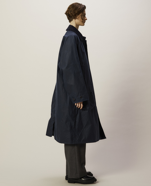 【JOHN PARTRIDGE/ジョンパートリッジ】6oz Wax BALMACAAN COAT 詳細画像 NAVY 5