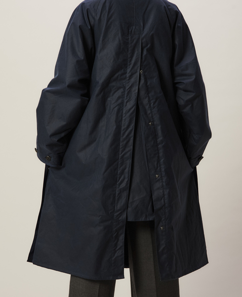 【JOHN PARTRIDGE/ジョンパートリッジ】6oz Wax BALMACAAN COAT 詳細画像 NAVY 8