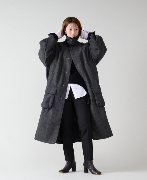 【JOHN PARTRIDGE/ジョンパートリッジ】6oz Wax BALMACAAN COAT 詳細画像 BLACK 20