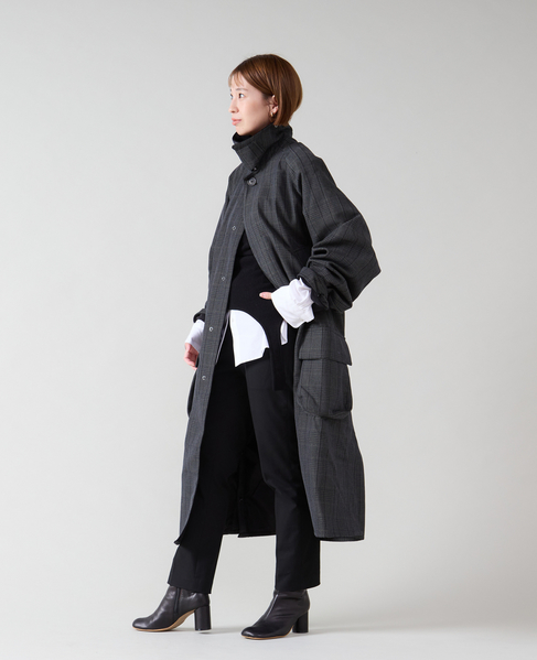 【JOHN PARTRIDGE/ジョンパートリッジ】6oz Wax BALMACAAN COAT 詳細画像 BLACK 22