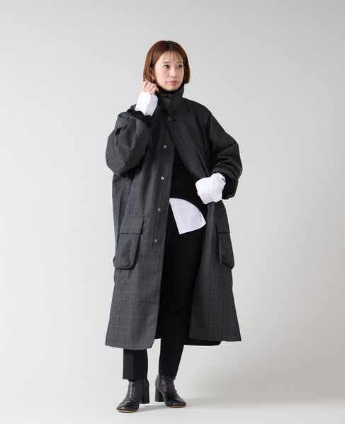 【JOHN PARTRIDGE/ジョンパートリッジ】6oz Wax BALMACAAN COAT 詳細画像 BLACK 27