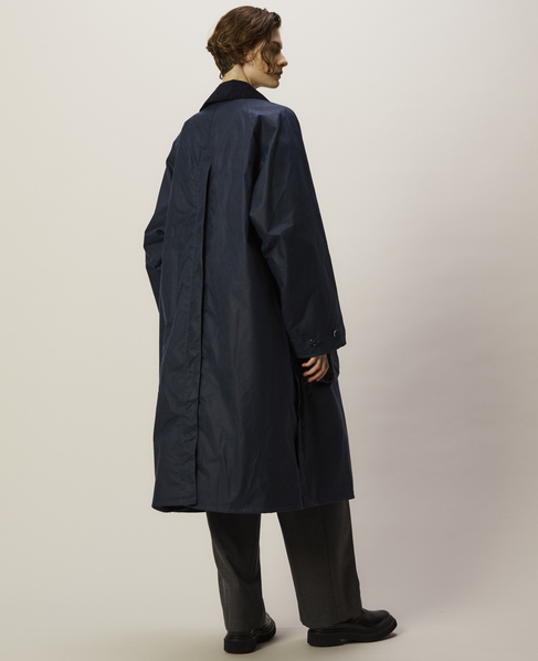 【JOHN PARTRIDGE/ジョンパートリッジ】6oz Wax BALMACAAN COAT 詳細画像 BLACK 7