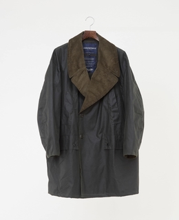 【JOHN PARTRIDGE/ジョンパートリッジ】8oz Wax DOUBLE BREASTED HALF COAT