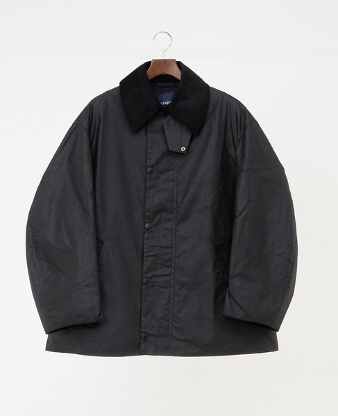 【JOHN PARTRIDGE/ジョンパートリッジ】6oz OVERSIZED COVERALL JACKET 詳細画像 BLACK 1