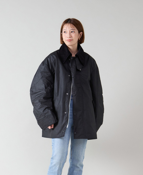 【JOHN PARTRIDGE/ジョンパートリッジ】6oz OVERSIZED COVERALL JACKET 詳細画像 BLACK 15