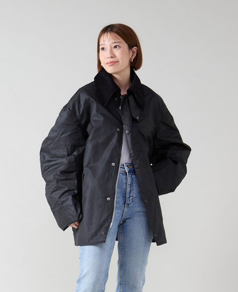 【JOHN PARTRIDGE/ジョンパートリッジ】6oz OVERSIZED COVERALL JACKET 詳細画像 BLACK 16